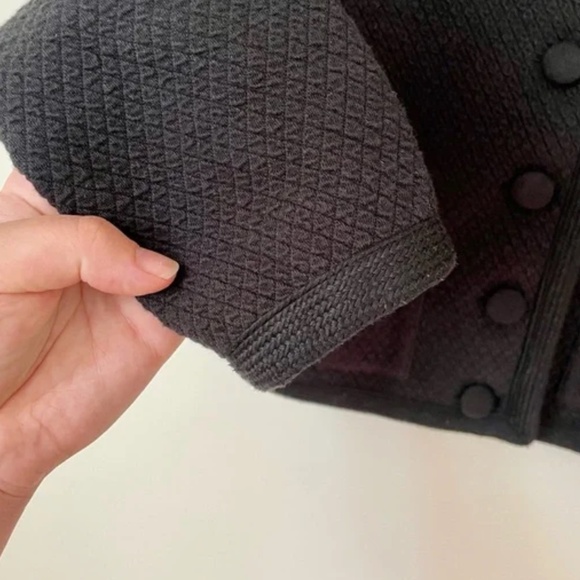 *SOLD* Ganni Cropped Cotton Blazer Button Jacket XS - Picture 4 of 9